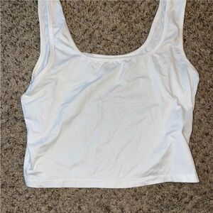 WHITE CROP TOP FROM SHEIN